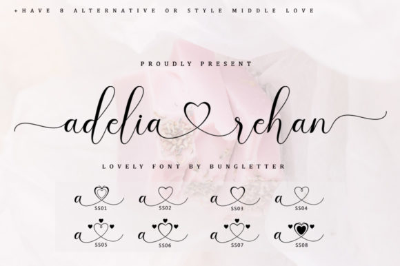 Adelia Rehan: Crafting Connections with a Modern Calligraphy Font