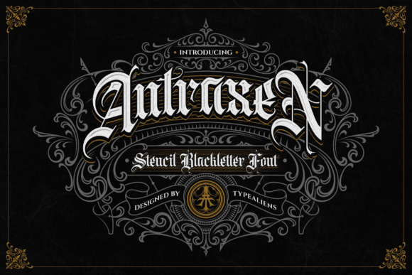 Antraxen: A Bold Vintage Typeface with a Modern Edge