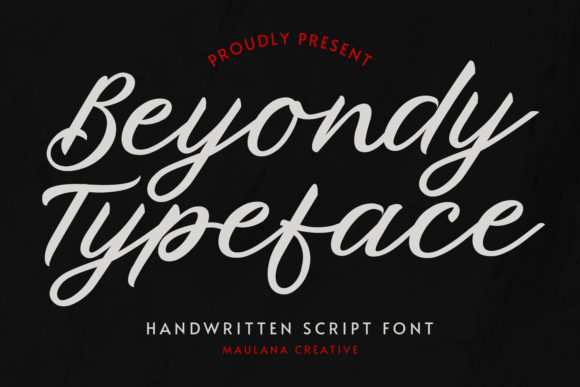 Beyondy: Bold Handwritten Style for Confident Designs