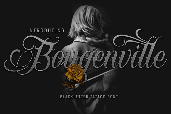 Bougenville: The Bold Blackletter for Modern Branding