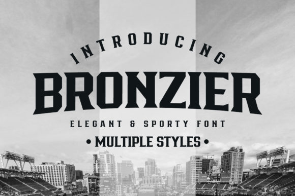 Bronzier: The Serif Font with Pencil-Drawing Soul