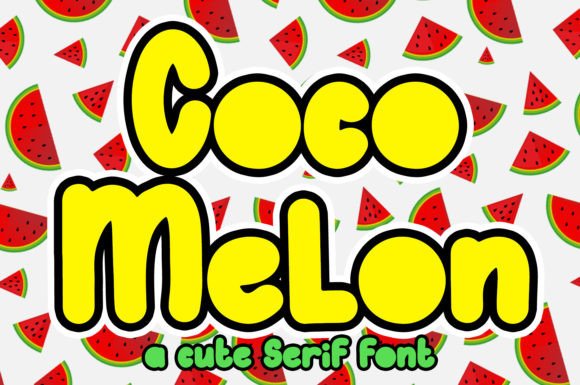Cocomelon: A Serif Font That Makes a Bold Statement