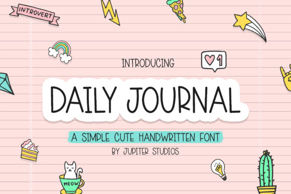 Daily Journal: The Handwritten Font That Feels Like Home