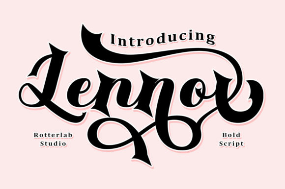 Lennox: A Handwritten Font for Modern, Stylish Brands