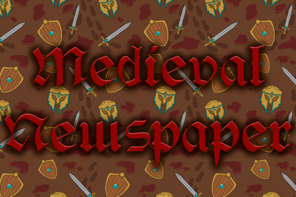 Medieval Newspaper: A Font with Authentic Abbey Character
