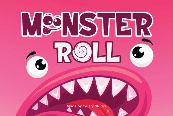 Monster Roll: The Display Typeface with Personality to Spare