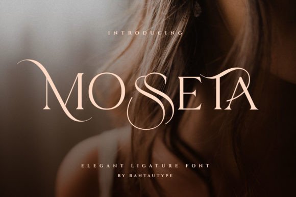 Mosseta: A Typeface for Timeless Elegance and Modern Clarity