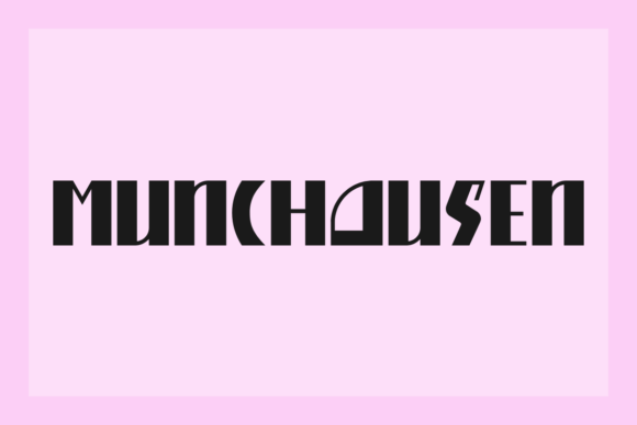 Munchausen: A Retro Sans Serif with Modern Appeal