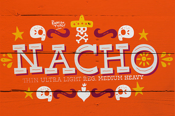 Nacho: The Slab Serif with a Festive Soul
