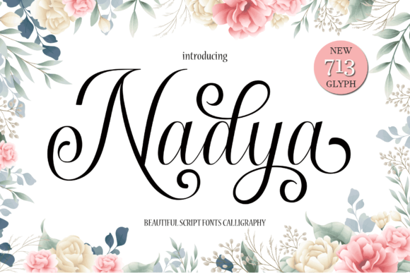 Nadya Font: The Elegant Handwritten Typeface for Modern Design