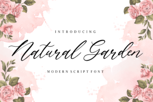 Natural Garden: The Handwritten Font for Authentic Design