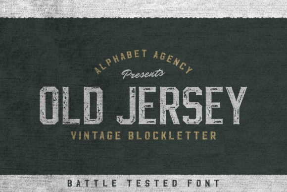Old Jersey: More Than Just a Vintage Typeface