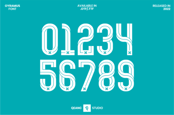 Oyramus: A Typeface Built for Speed and Impact