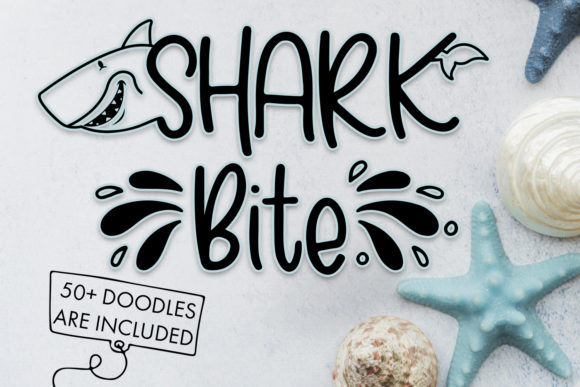 Shark Bite: A Nautical Display Font with Real Bite