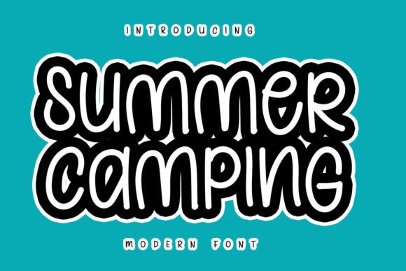 Summer Camping: The Fresh Typeface for Authentic Projects